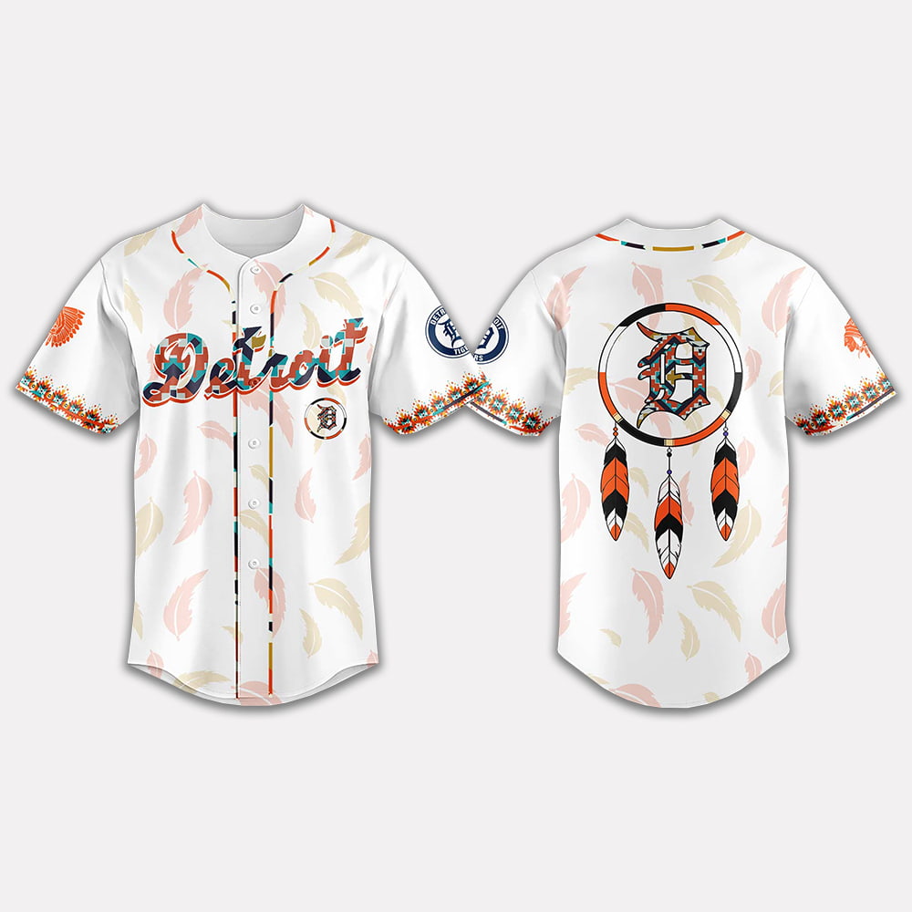 2025 Detroit Native American Heritage Night Jersey 2025 Detroit Native American Heritage Night Jersey