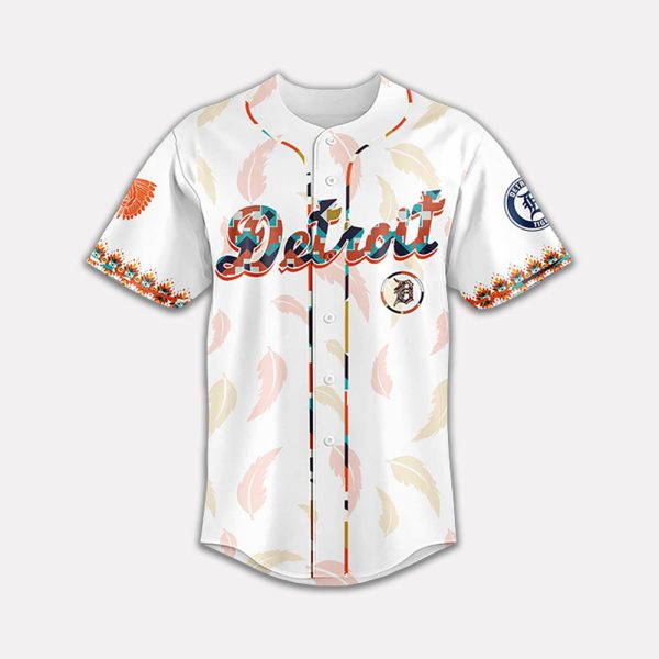 2025 Detroit Native American Heritage Night Jersey 2