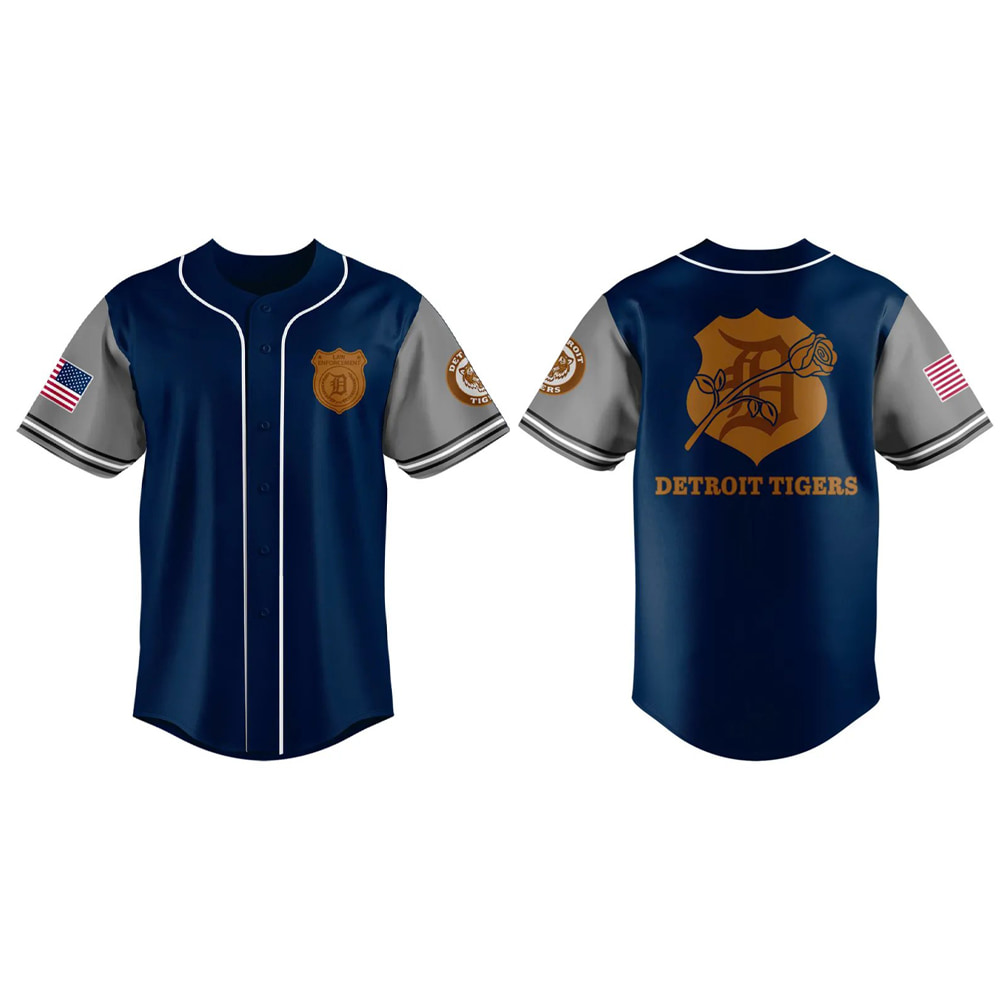 2025 Detroit x Law Enforcement Jersey Giveaway 2025 Detroit x Law Enforcement Jersey Giveaway