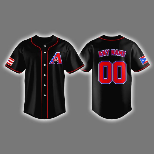 2025 Diamondbacks Puerto Rican Heritage Night Jersey Giveaway