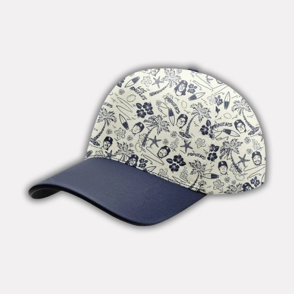 2025 Dodgers Hawaiian Night Hat 2