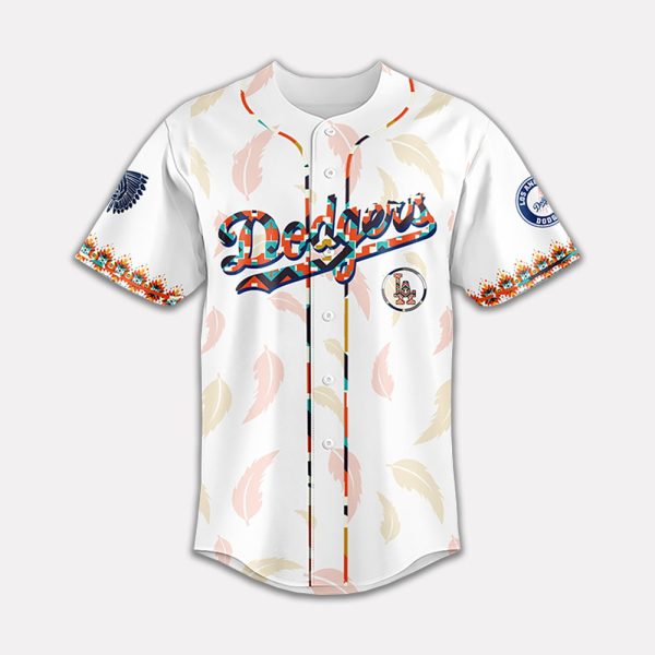 2025 Dodgers Native American Heritage Night Jersey 2