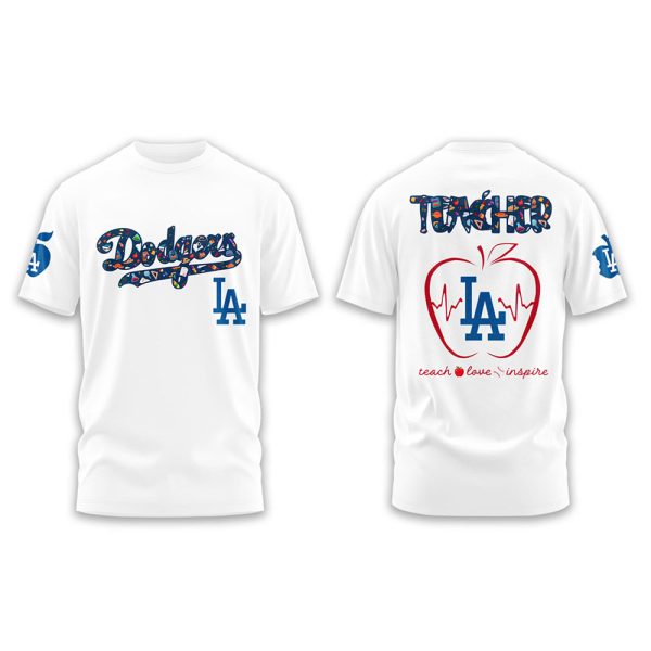 2025 Dodgers Teacher Appreciation Shirt 2
