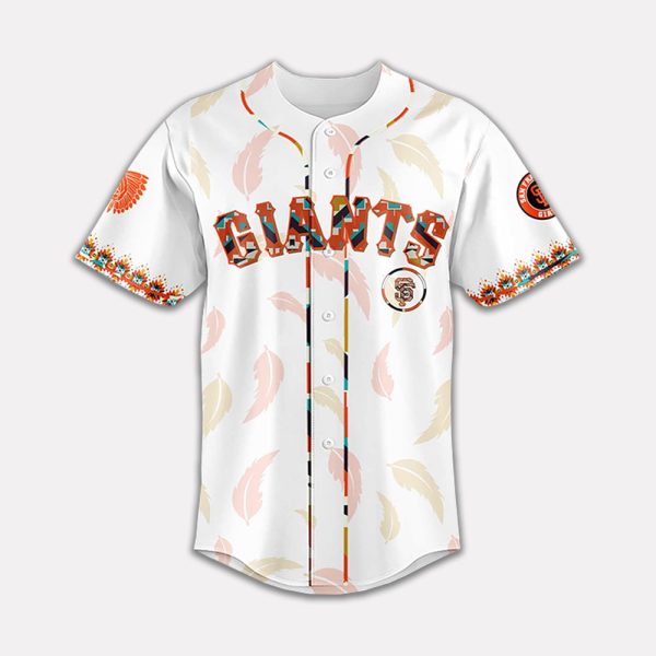 2025 Giants Native American Heritage Night Jersey 2