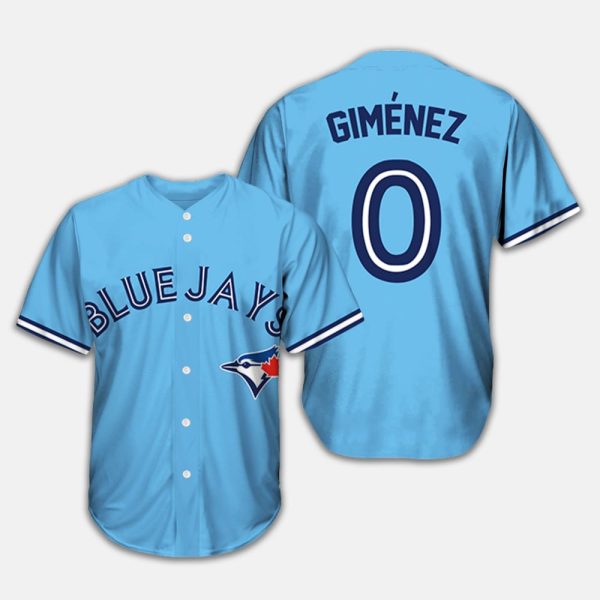 2025 Jays Andres Gimenez New Blue Replica Jersey Giveaway
