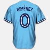 2025 Jays Andres Gimenez New Blue Replica Jersey Giveaway 3