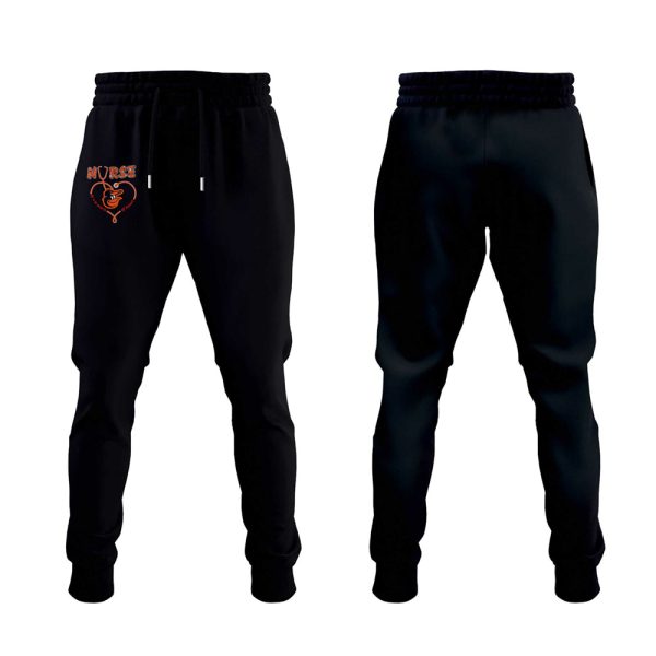 2025 Orioles Nurses Appreciation Hoodie Joggers Cap 3