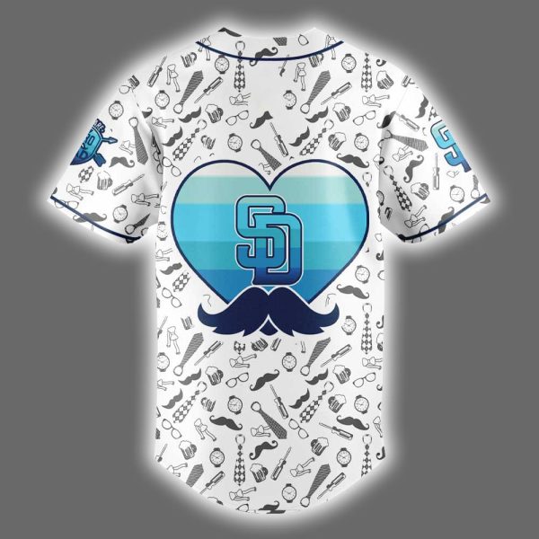 2025 Padres Happy Fathers Day Jersey 3