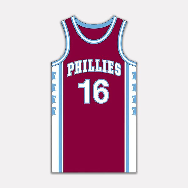 2025 Phillies Brandon Marsh Basketball Jersey Giveaway 2