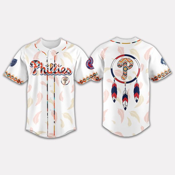 2025 Phillies Native American Heritage Night Jersey