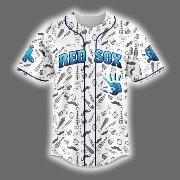 2025 Red Sox Happy Fathers Day Jersey 2