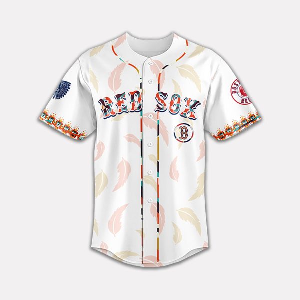 2025 Red Sox Native American Heritage Night Jersey 2