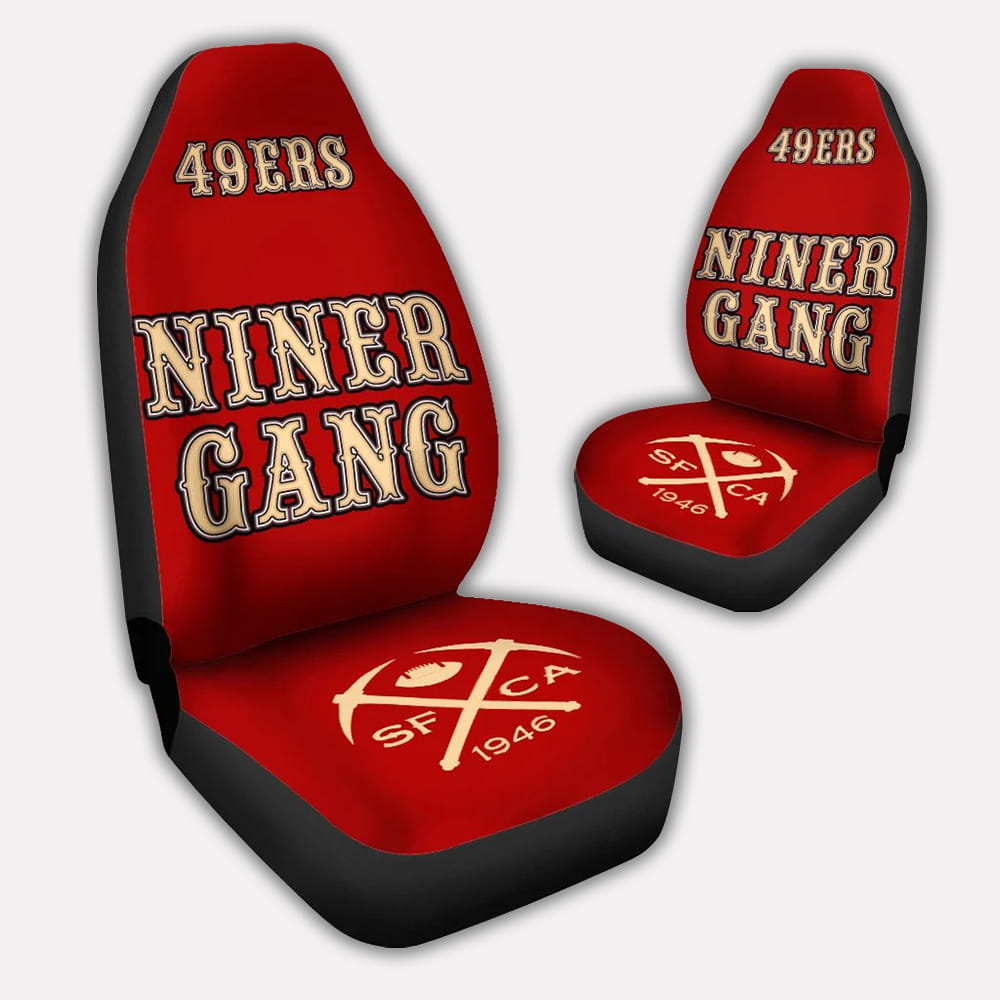 49ers Football Niner Gang Car Seat Cover 49ers Football Niner Gang Car Seat Cover