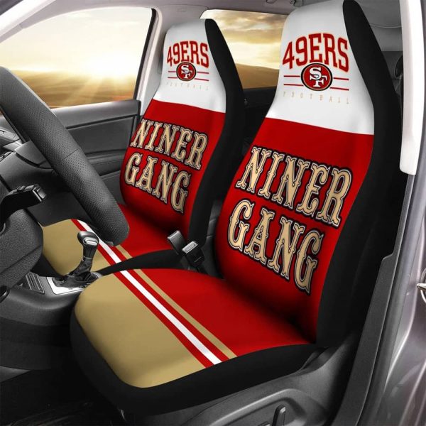49ers Niner Gang Football Car Seat Cover 2