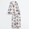 American Pride Pooch Western Patriotic Dog 4th Of July Print Satin Pajama Set 3