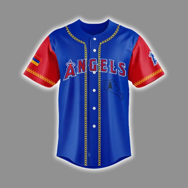 Angels Armenian Heritage Night 2025 Jersey 2