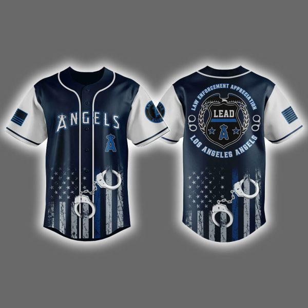 Angels Law Enforcement Appreciation Day Jersey 2025
