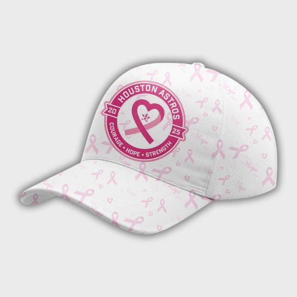 Astros Breast Cancer Awareness Night 2025 Hat 2