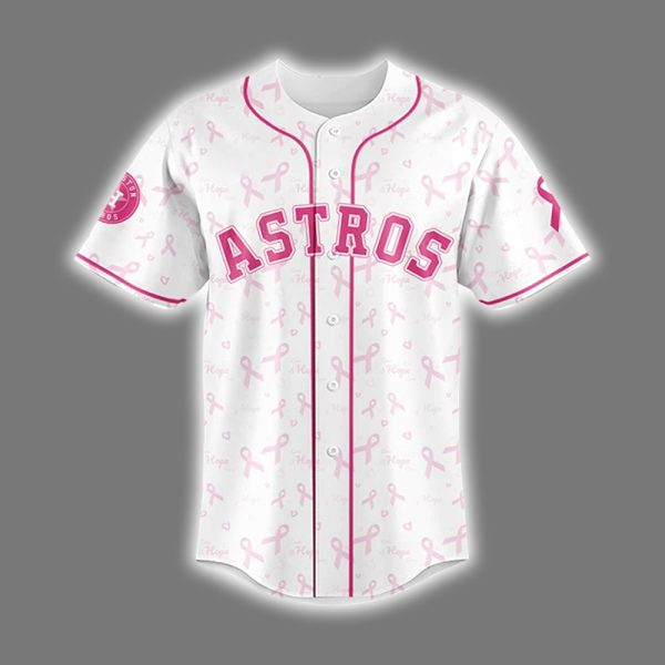 Astros Breast Cancer Awareness Night 2025 Jersey 2