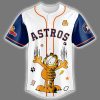 Astros Garfield Cat Jersey 2025