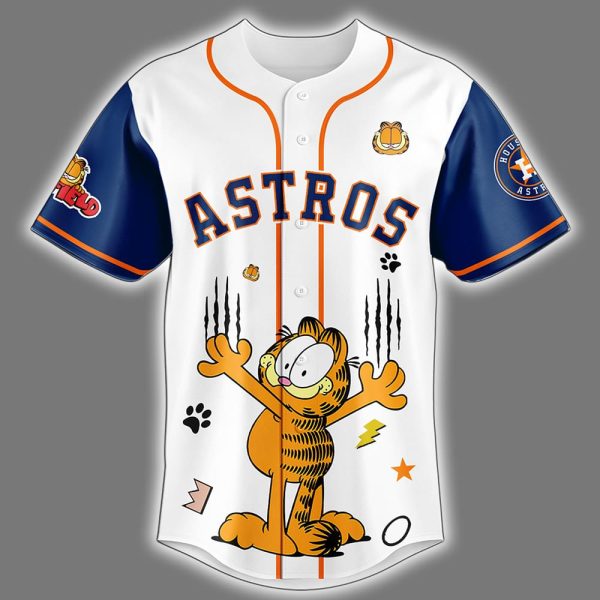 Astros Garfield Cat Jersey 2025