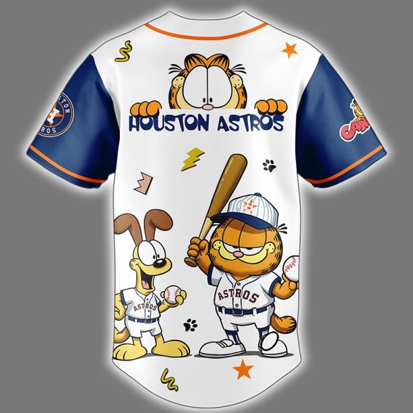Astros Garfield Cat Jersey 2025