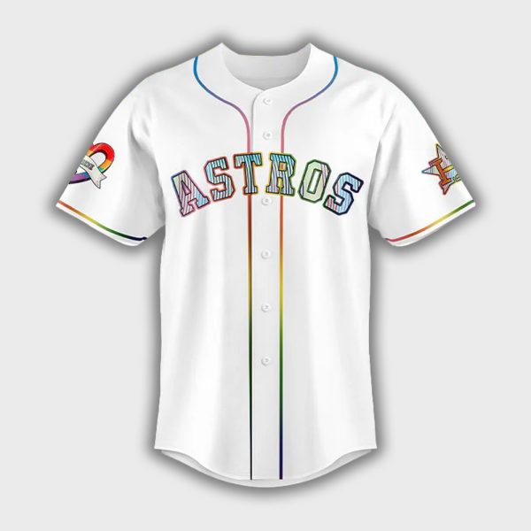 Astros LGBTQ Pride Night 2025 Jersey 2