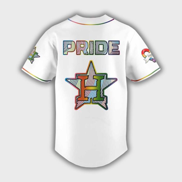 Astros LGBTQ Pride Night 2025 Jersey 3