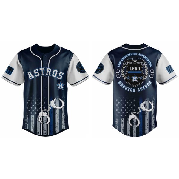 Astros Law Enforcement Appreciation Day Jersey 2025