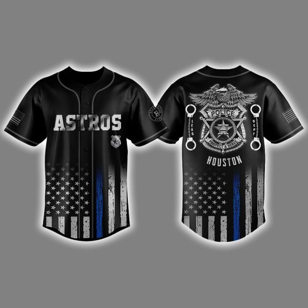 Astros Law Enforcement Night Jersey 2025