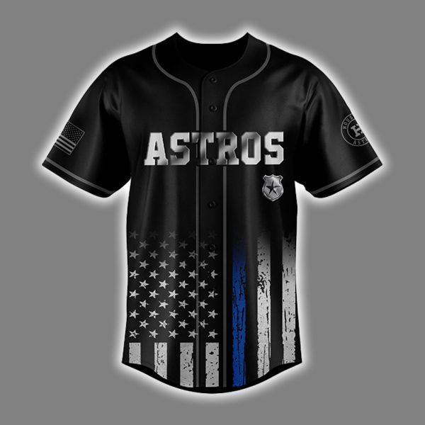 Astros Law Enforcement Night Jersey 2025 2