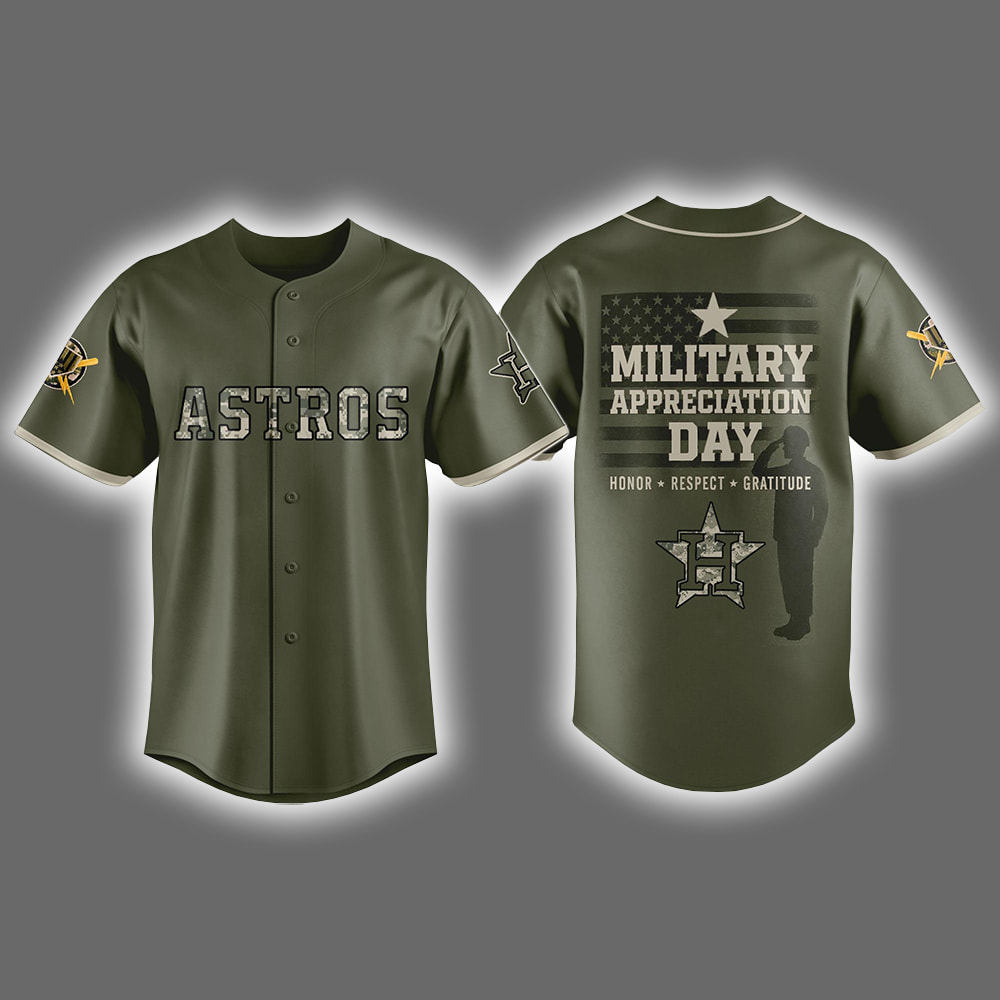 Astros National Military Appreciation Day Jersey 2025 Astros National Military Appreciation Day Jersey 2025