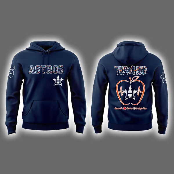 Astros Teacher Appreciation Night 2025 Hoodie Joggers Cap
