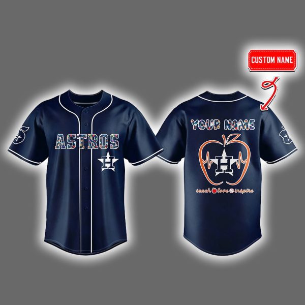Astros Teacher Appreciation Night 2025 Jersey 2