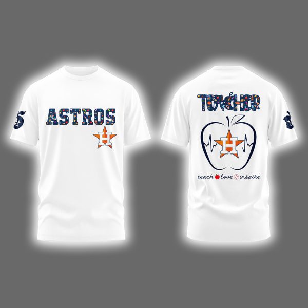 Astros Teacher Appreciation Night 2025 Shirt 2