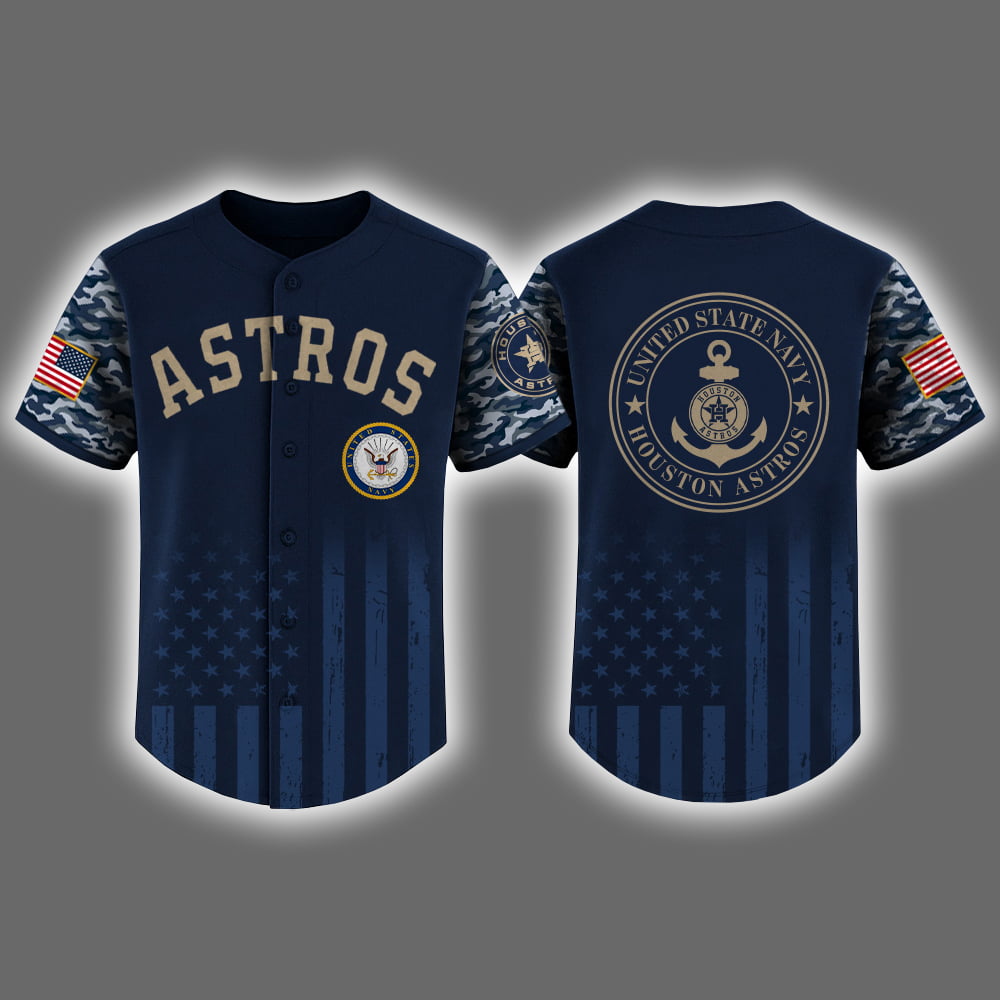 Astros US Navy Appreciation Night 2025 Baseball Jersey Astros US Navy Appreciation Night 2025 Baseball Jersey