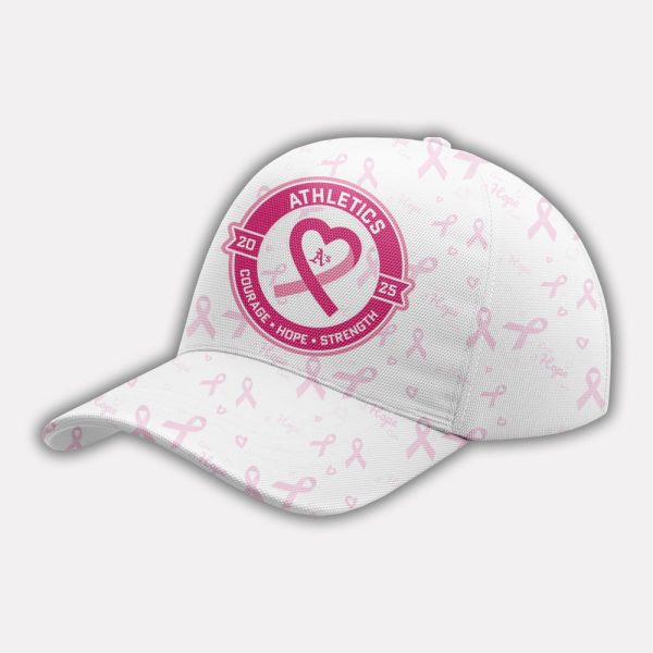 Athletics Breast Cancer Awareness Night 2025 Hat 2