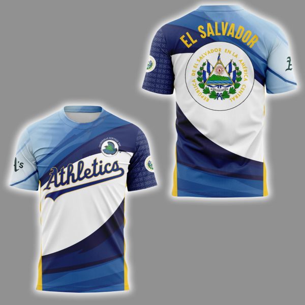 Athletics Salvadoran Heritage Day 2025 Shirt