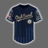 Athletics US Navy Appreciation Night 2025 Baseball Jersey 2