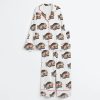 Be Gay Do Crime Rainbow Flag Pride Flag Stealing Raccoon Trash Panda LGBT Pride Print Satin Pajama Set 3