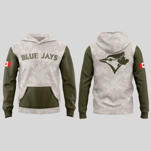 Blue Jays 2025 Armed Forces Day Hoodie