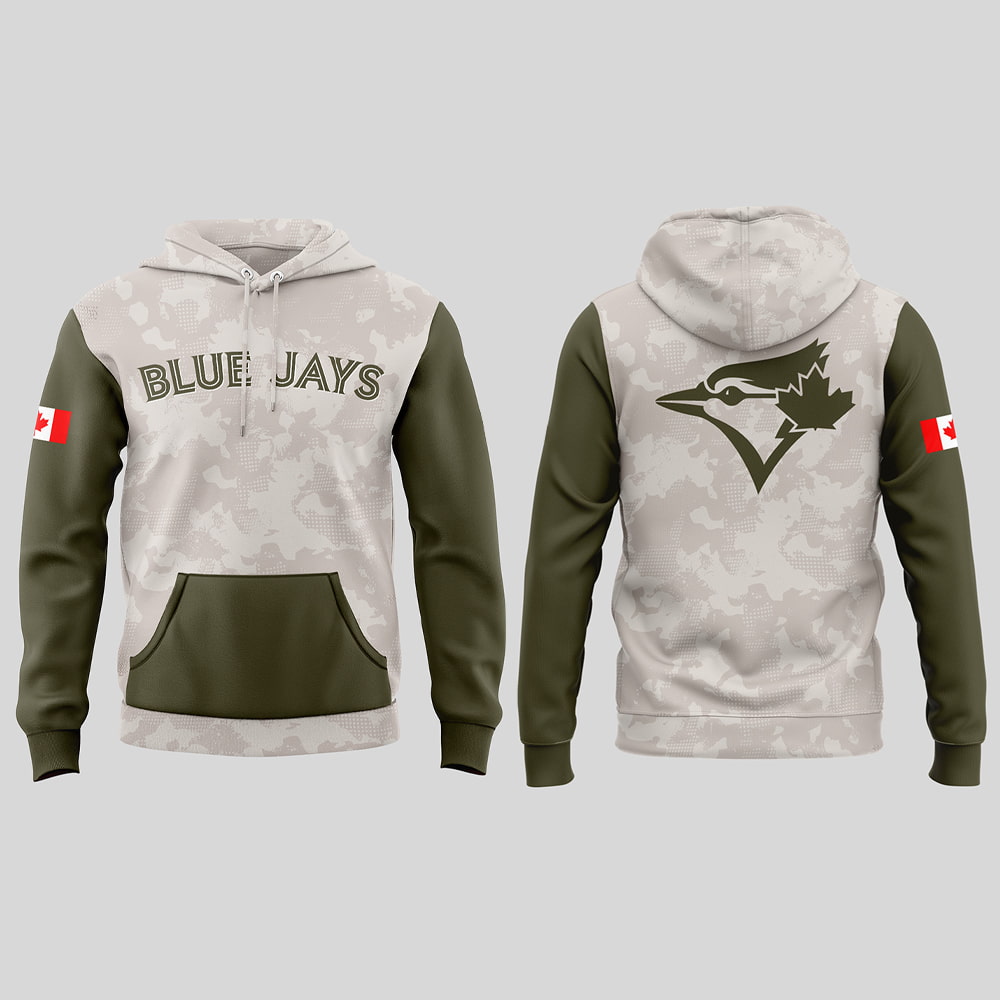 Blue Jays 2025 Armed Forces Day Hoodie Blue Jays 2025 Armed Forces Day Hoodie
