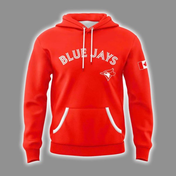 Blue Jays Canada Day Celebration Hoodie 2025 2