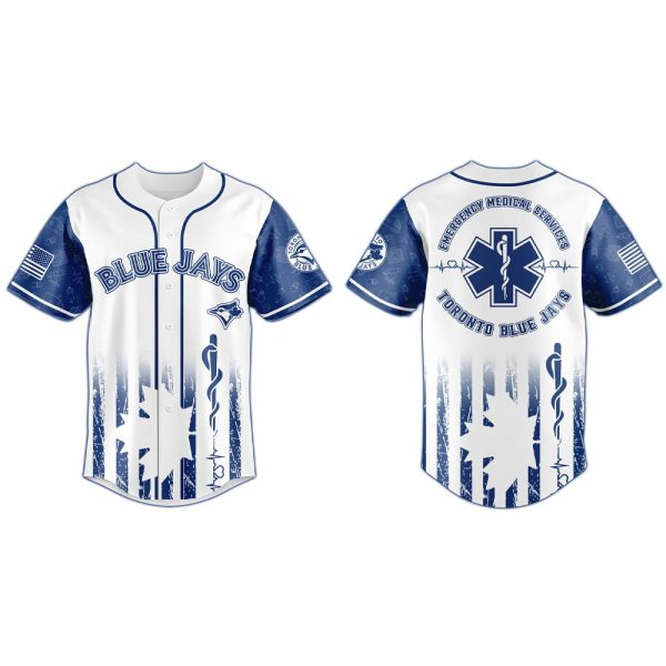 Blue Jays Emergency Medical Technician Appreciation Night Jersey 2025