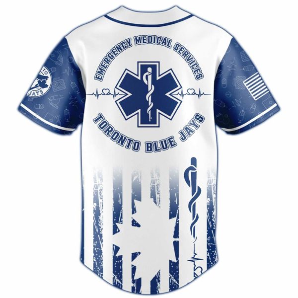 Blue Jays Emergency Medical Technician Appreciation Night Jersey 2025 3