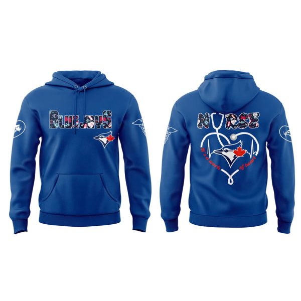 Blue Jays Nurses Night 2025 Hoodie Joggers Cap 4