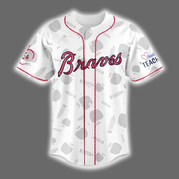 Braves 2025 Teacher Appreciation Jersey 2