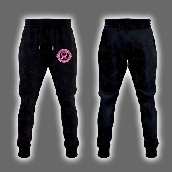 Braves Breast Cancer Awareness Night 2025 Hoodie Joggers Cap 2