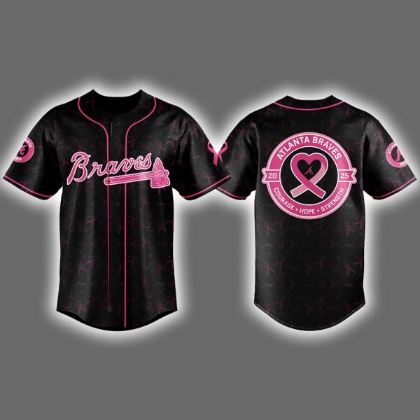 Braves Breast Cancer Awareness Night 2025 Jersey