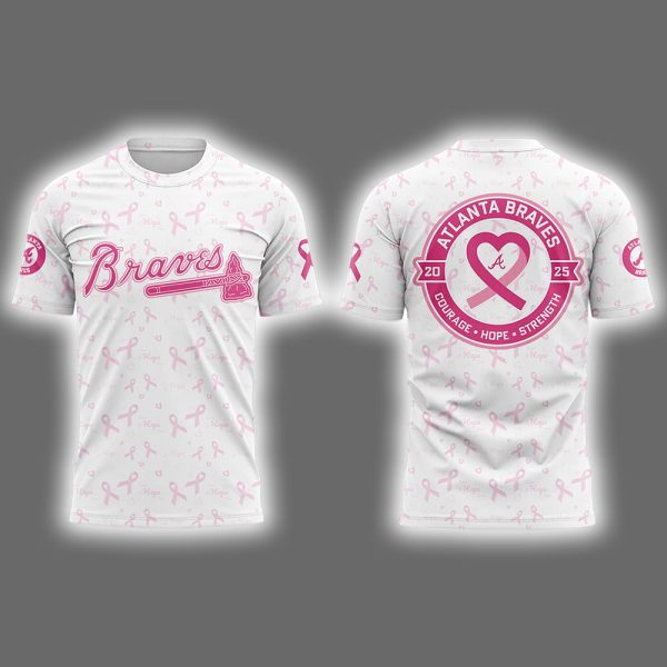 Braves Breast Cancer Awareness Night 2025 Shirt